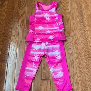 Gymboree Active Capri and Tank Top set- 3T-4T
